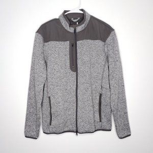 Johnnie O Arlo Zip Up Gray Jacket Men's Medium On Location